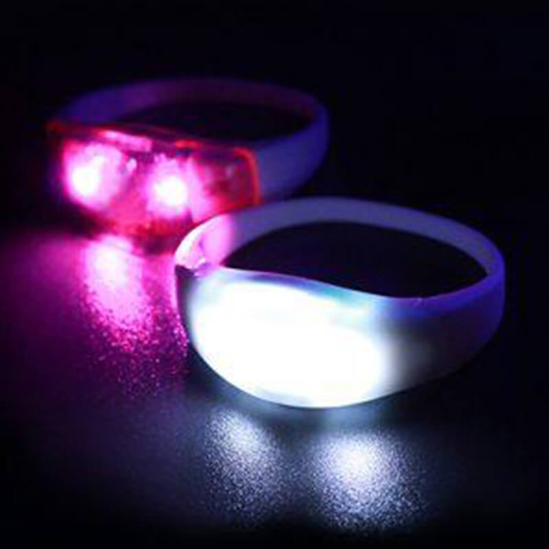 Glow In The Dark Wristbands Customized with Options Including Emboss  Deboss and Screen Printing on a Color Silicone Band