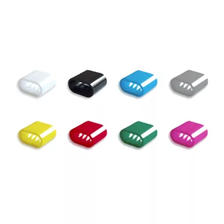Fabric wristbands 15x350 mm full-colour custom printed on 1 side - with PST (plastic self-closing tube) and plastic RFID (high frequency) TAG