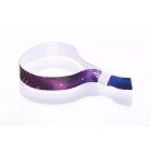 Fabric wristbands 15x340 mm full-colour custom printed on 1 side - with PST (plastic self-closing tube) - EXPRESS
