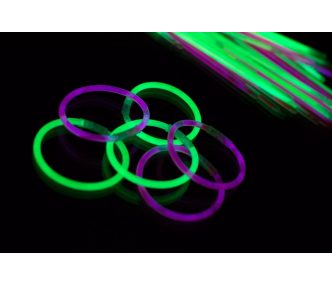   Glowing Bracelets - activated by breaking the stick (connectors included)