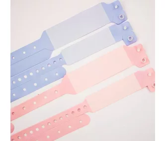 Medical Vinyl Wide Face wristbands - Baby-Mother