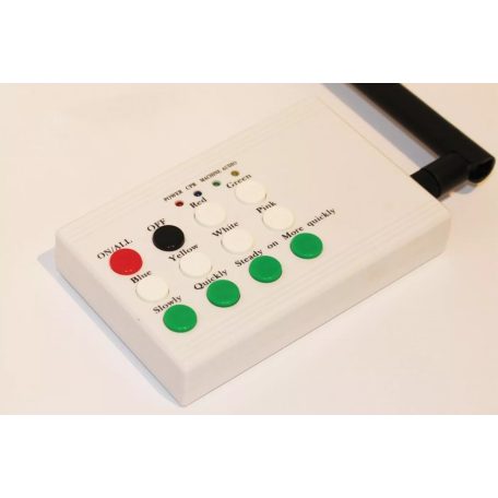 Radio controller of LED flashing fabric wristbands - 100m