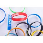 Silicone wristbands customized with 1 colour print - KID Size