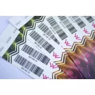 Tyvek 1" wristbands with full-colour printing and variable data (barcode, numbering, etc)