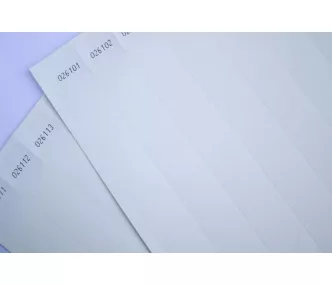 Special Tyvek 1" wristbands for Laser Printers