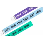 Tyvek 1 wristbands Patterns - STAFF CREW