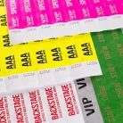 Tyvek 1 wristbands Patterns - VIP Special Guest