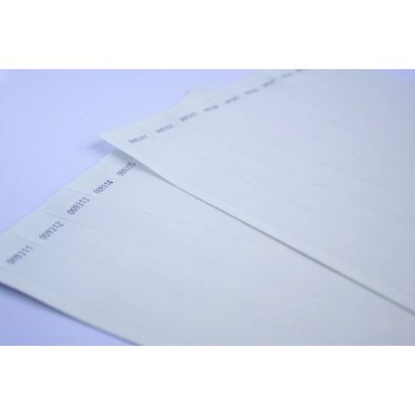 Special Tyvek 3/4" wristbands for Laser Printers