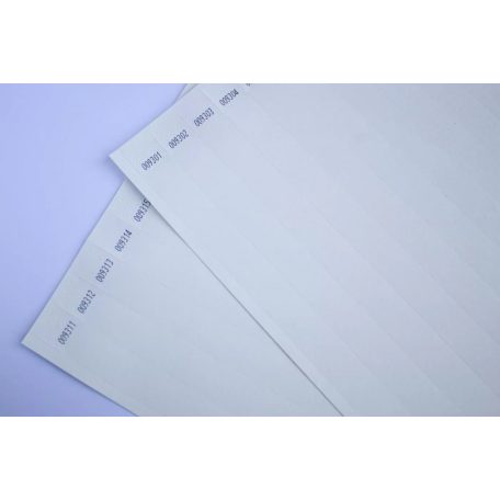Special Tyvek 3/4" wristbands for Laser Printers