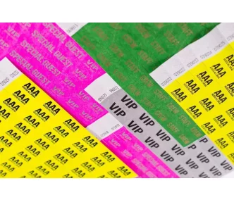Tyvek 3/4 wristbands Patterns - AAA