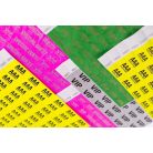 Tyvek 3/4 wristbands Patterns - Checkerboard
