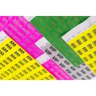 Tyvek 3/4 wristbands Patterns - HAPPY BIRTHDAY