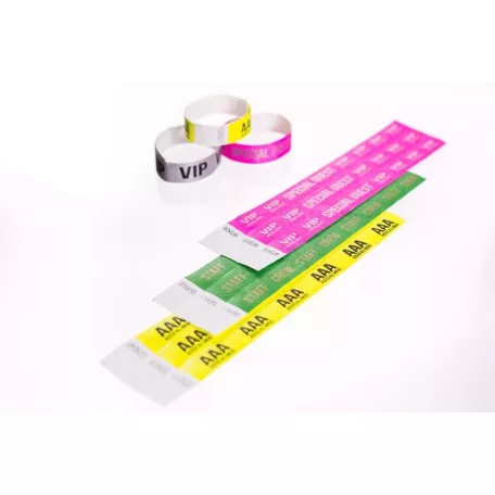 Tyvek 3/4 wristbands Patterns - Hearts