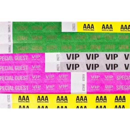 Tyvek 3/4 wristbands Patterns - Hearts