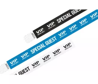 Tyvek 3/4 wristbands Patterns - VIP Special Guest