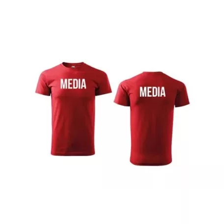 T-Shirt unisex round neck - MEDIA