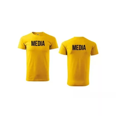 T-Shirt unisex round neck - MEDIA