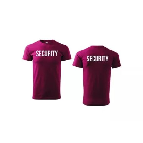 T-Shirt unisex round neck - SECURITY