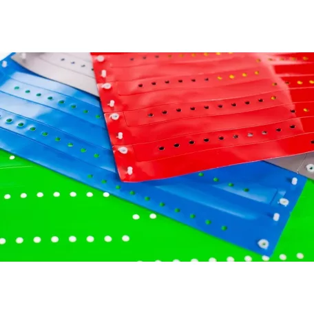 Vinyl Straight wristbands - plain