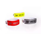 Vinyl Wide Face wristbands - 1 colour printed