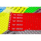 Vinyl Wide Face wristbands - 1 colour printed