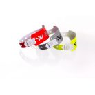 Vinyl Wide Face wristbands - 1 colour printed