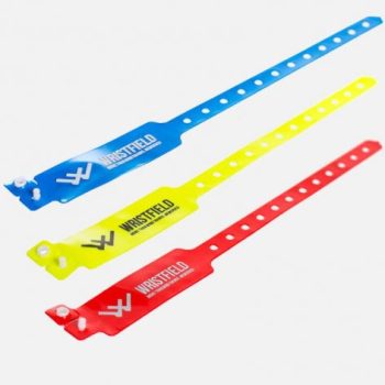 CUSTOMISED VINYL WRISTBANDS