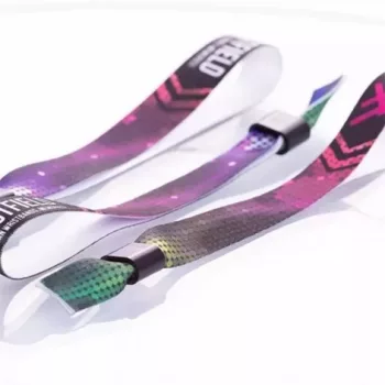 FULL-COLOUR PRINTED FABRIC WRISTBANDS