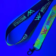 FLUORECENT PRINTED LANYARDS